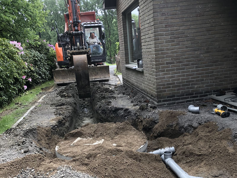 rioleringswerken maarkedal Oost-Vlaanderen